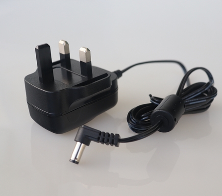 IEC 62368 पावर स्विच एडेप्टर के साथ 9v पावर सप्लाई एडेप्टर 500mA