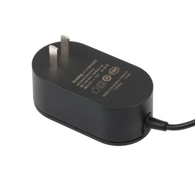 CQC प्रमाणित स्विचिंग पावर एडाप्टर 12v 2a 24W वॉल-माउंटेड चाइना प्लग प्रकार