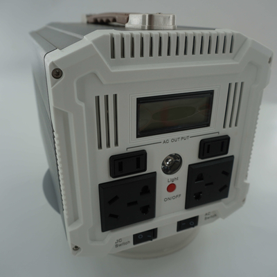 पावर ग्रिड आउटेज के लिए 1200W पोर्टेबल सोलर पावर स्टेशन 110V आउटपुट