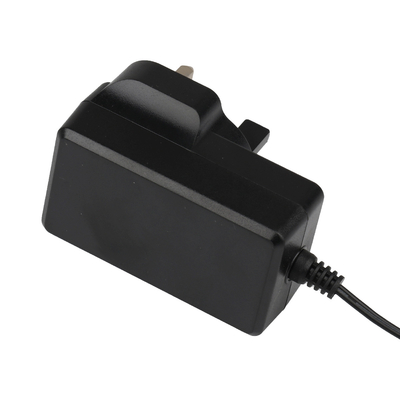 एसी डीसी एडाप्टर 24v आउटपुट IEC61558 एयर प्यूरीफायर के लिए ब्रिटिश प्लग के साथ प्रमाणित है
