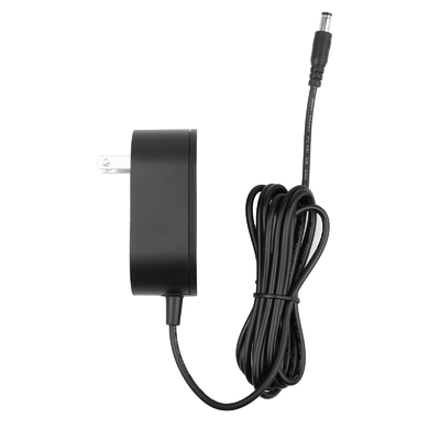 काला रंग 15W 10V 1A पावर सप्लाई वॉल माउंट अडैप्टर ETL1310 स्टैंडर्ड